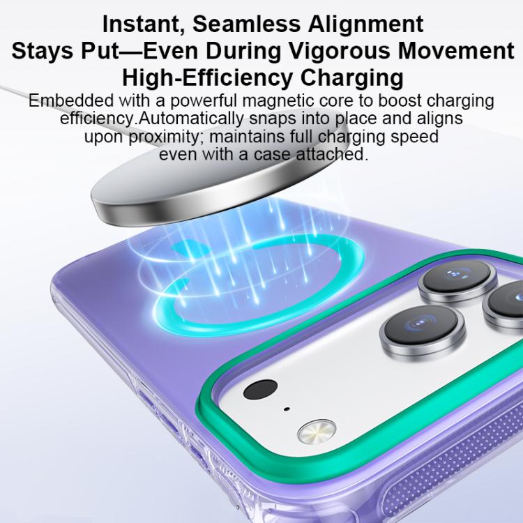 For iPhone 16 Pro EASONCASE IMD Dual-Sided Coating Airbag Shockproof Magnetic Phone Case