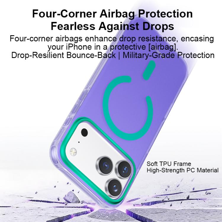 For iPhone 17 Pro EASONCASE IMD Dual-Sided Coating Airbag Shockproof Magnetic Phone Case