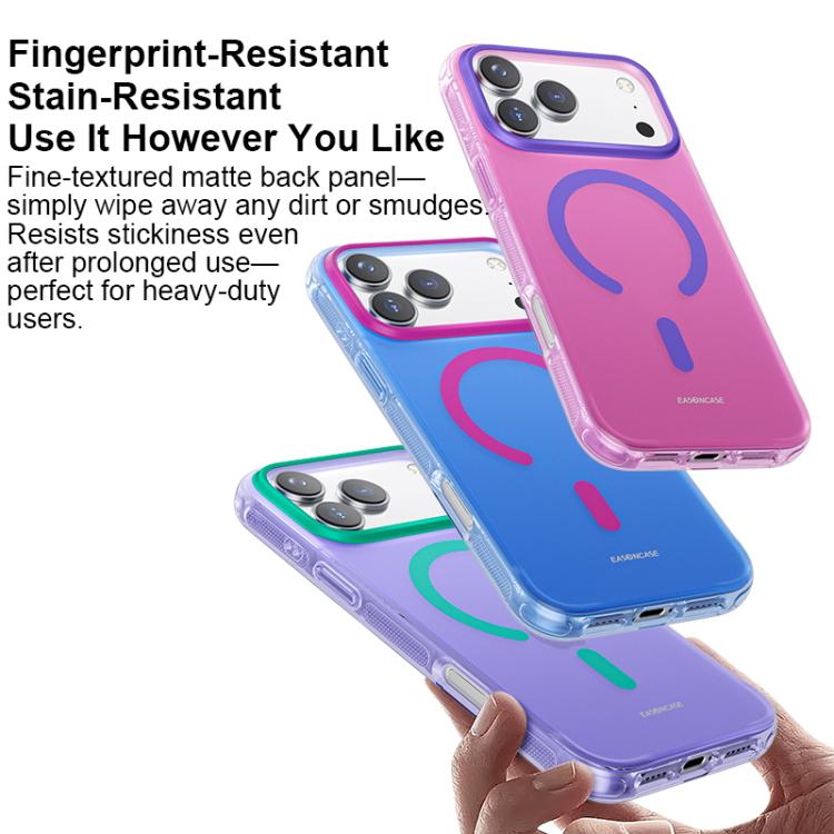 For iPhone 17 Pro EASONCASE IMD Dual-Sided Coating Airbag Shockproof Magnetic Phone Case