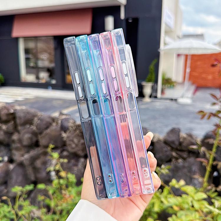 For Redmi 14C 4G Plating Gradient Discolor Phone Case