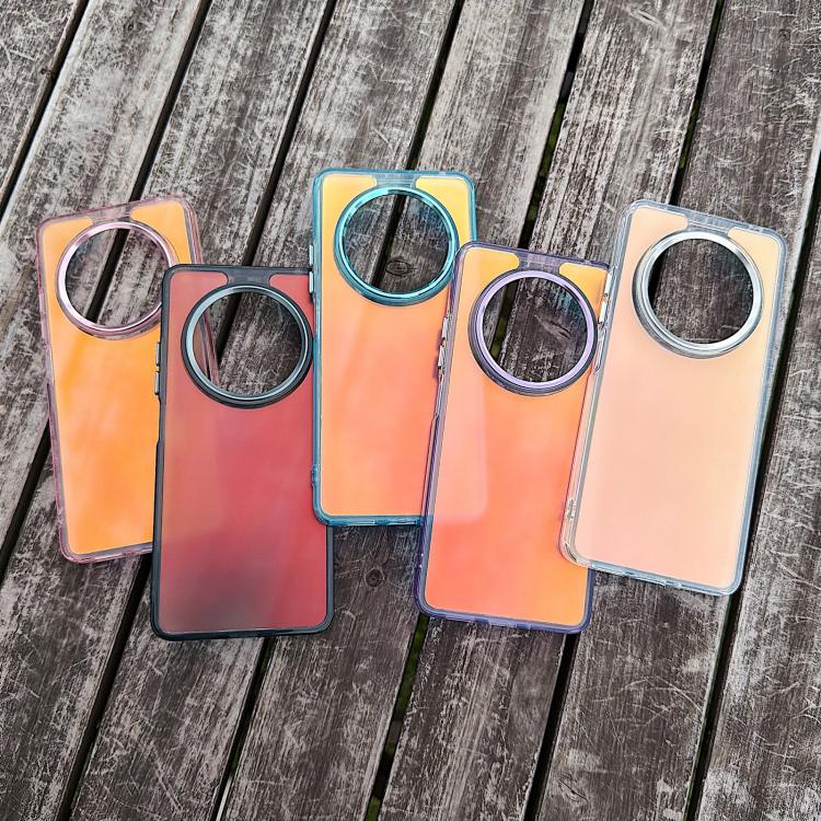 For Redmi 14C 4G Plating Gradient Discolor Phone Case