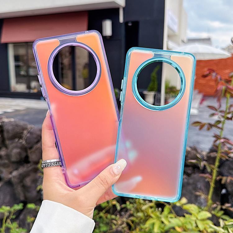 For Redmi 14C 4G Plating Gradient Discolor Phone Case