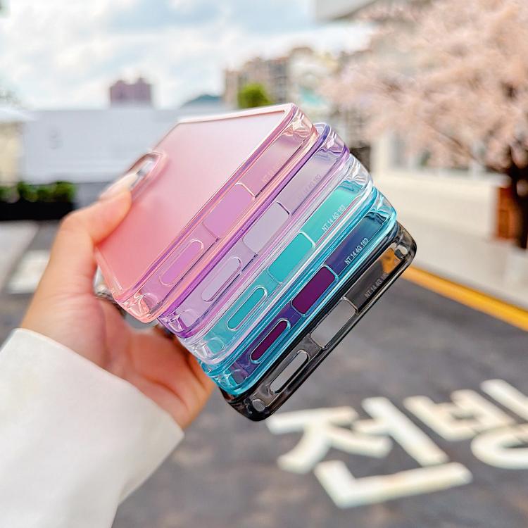 For Redmi Note 14 4G 163.25mm Plating Gradient Discolor Phone Case