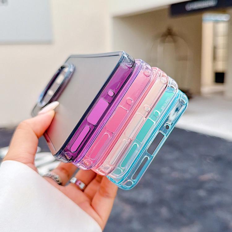 For Redmi Note 14 Pro 4G / 5G Plating Gradient Discolor Phone Case