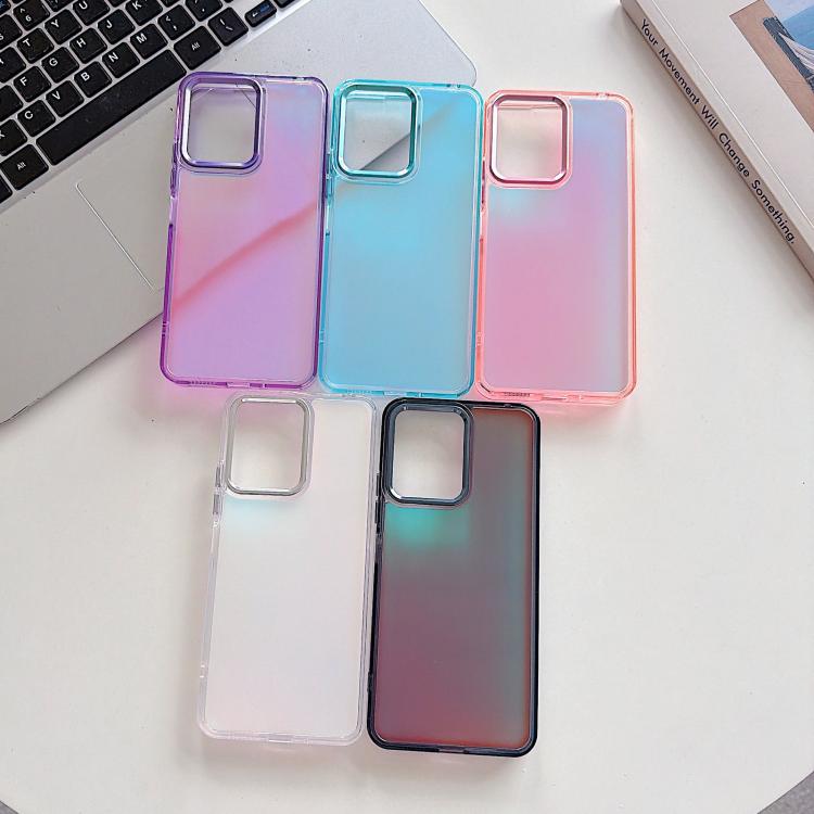 For Redmi 13C 4G / 5G Plating Gradient Discolor Phone Case