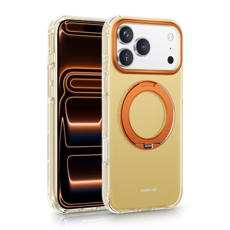 For iPhone 17 Pro Max EASONCASE IMD Dual-Sided Coating Airbag Shockproof Magnetic Holder Phone Case