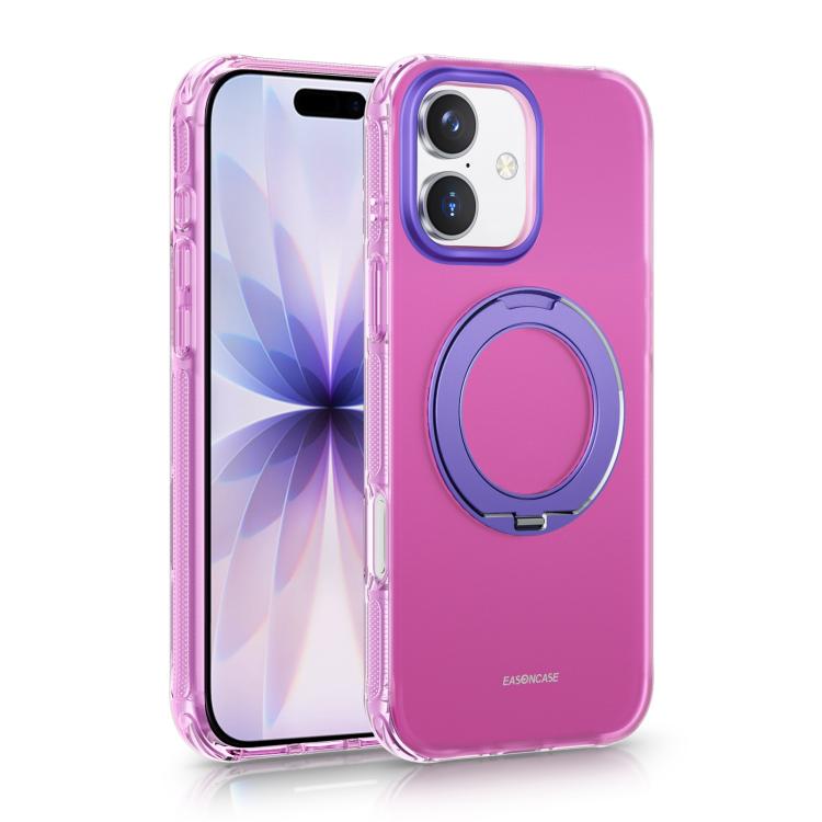 For iPhone 17 EASONCASE IMD Dual-Sided Coating Airbag Shockproof Magnetic Holder Phone Case