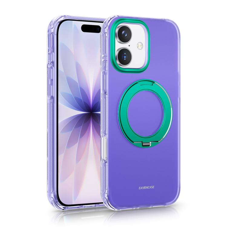 For iPhone 17 EASONCASE IMD Dual-Sided Coating Airbag Shockproof Magnetic Holder Phone Case