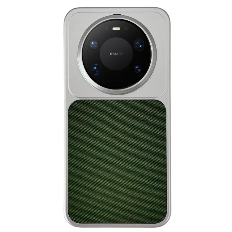 For Huawei Mate 80 Pro Max Fabric Texture Change Magnetic PC Phone Case