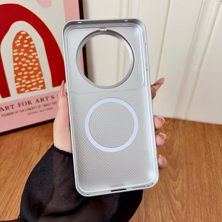 For Huawei Mate 60 Pro Fabric Texture Change Magnetic PC Phone Case