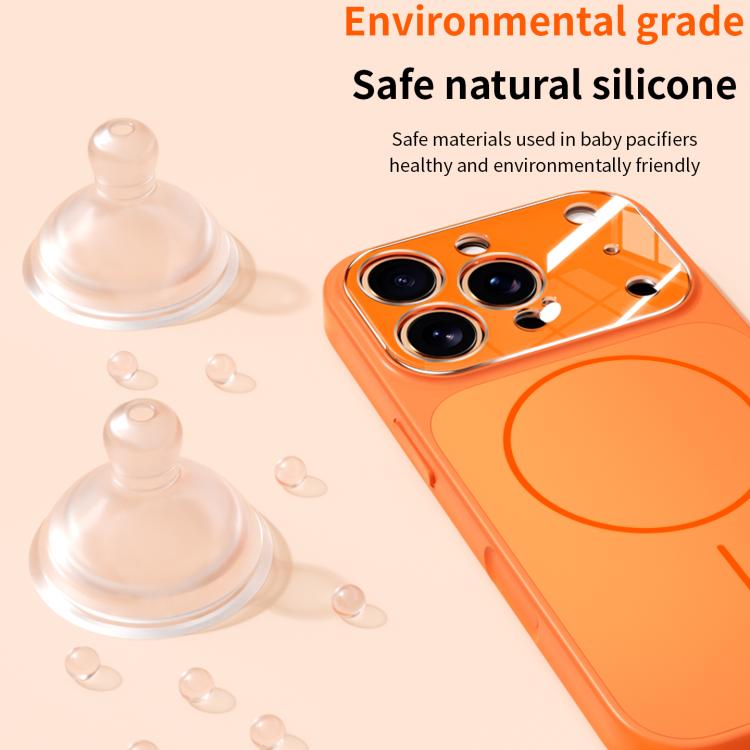 For iPhone 17 Pro Max Liquid Silicone Transform 17 Series Magnetic Phone Case