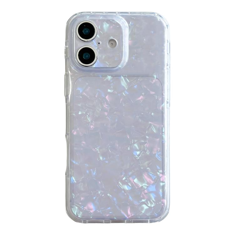 For iPhone 17 Shell Texture IMD Acrylic TPU Phone Case
