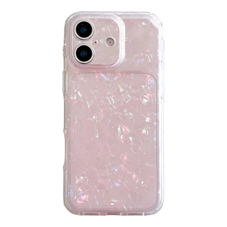 For iPhone 17 Shell Texture IMD Acrylic TPU Phone Case