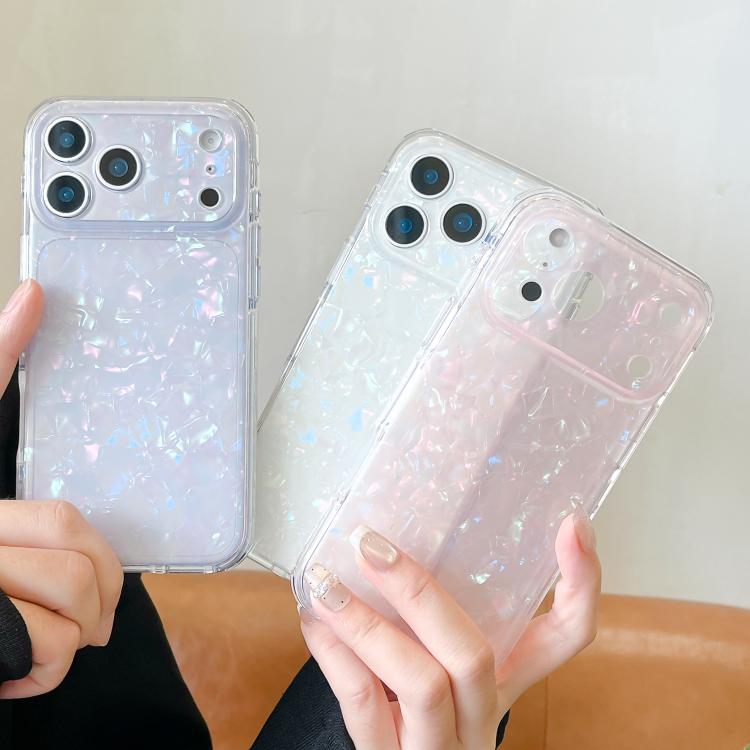 For iPhone 17 Shell Texture IMD Acrylic TPU Phone Case