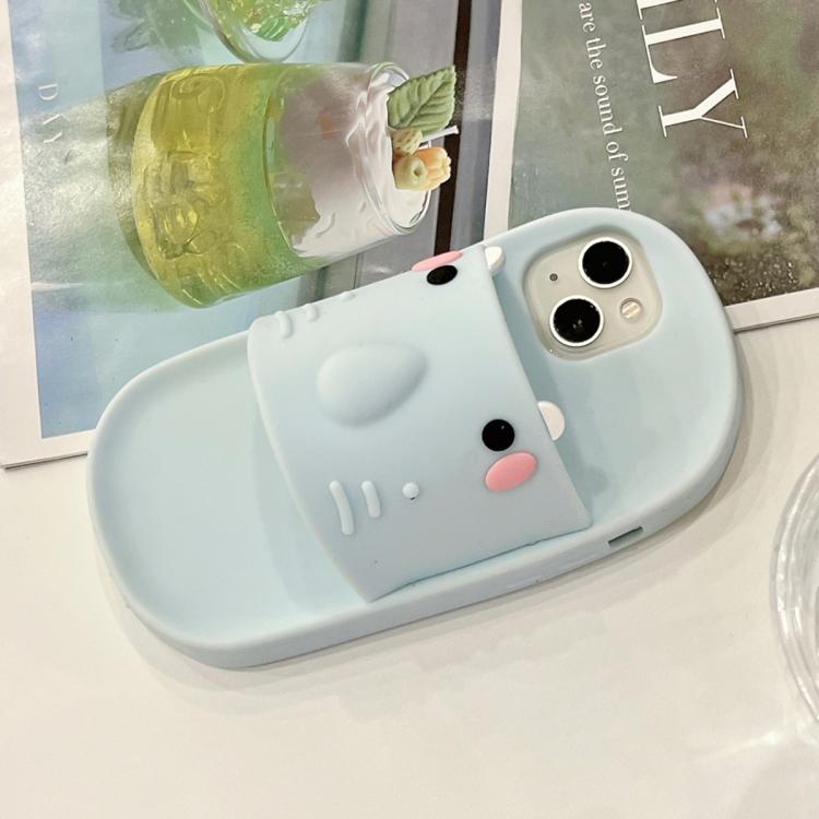 For iPhone 16 Pro Max Cartoon Slipper Design Silicone Phone Case