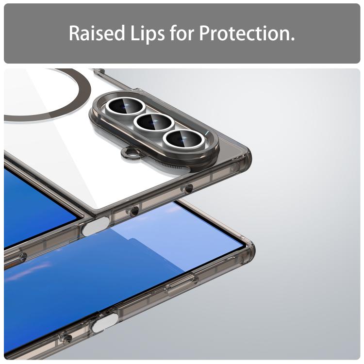 For Galaxy Z Fold7 5G PC Hybrid TPU Airbag Shockproof MagSafe Phone Case
