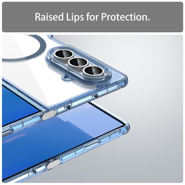 For Galaxy Z Fold7 5G PC Hybrid TPU Airbag Shockproof MagSafe Phone Case