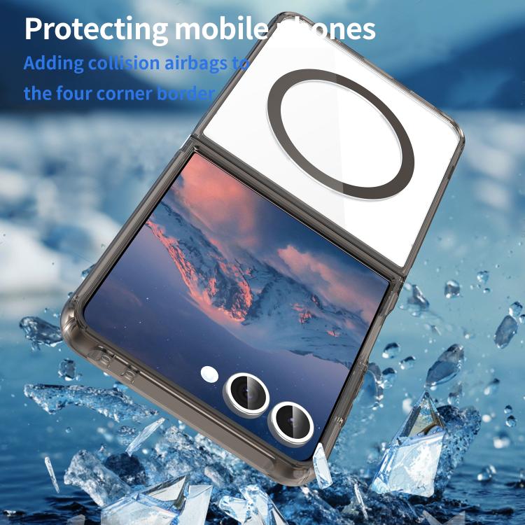 For Galaxy Z Flip7 5G PC Hybrid TPU Airbag Shockproof MagSafe Phone Case