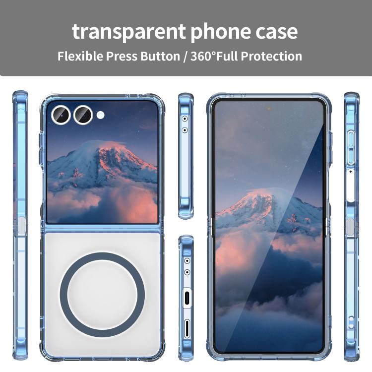For Galaxy Z Flip7 5G PC Hybrid TPU Airbag Shockproof MagSafe Phone Case