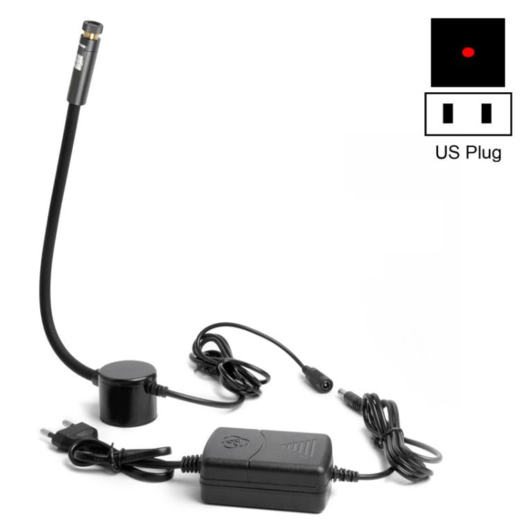 JINGMAI 100MW Dot Red Light Plug Type Hose Magnetic Adjustable Infrared Laser Positioning LED Work Light
