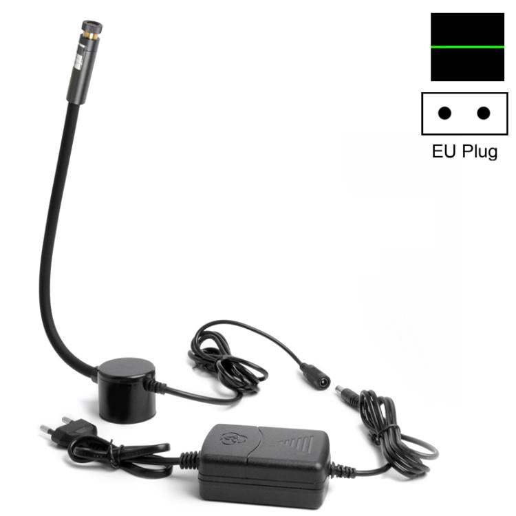 JINGMAI 100MW Line Green Light Plug Type Hose Magnetic Adjustable Infrared Laser Positioning LED Work Light