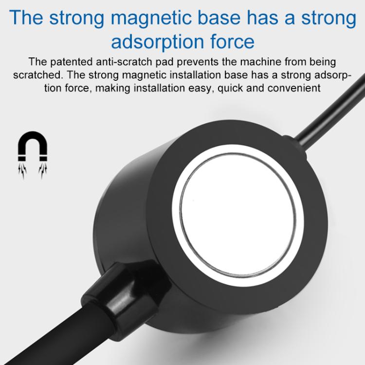 JINGMAI 100MW Line Red Light Plug Type Hose Magnetic Adjustable Infrared Laser Positioning LED Work Light