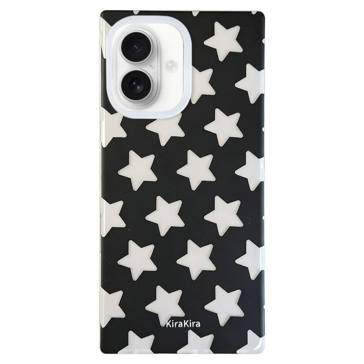For iPhone 17 Electroplated Frosted Solid Color Five-Pointed Star Pattern Phone Case