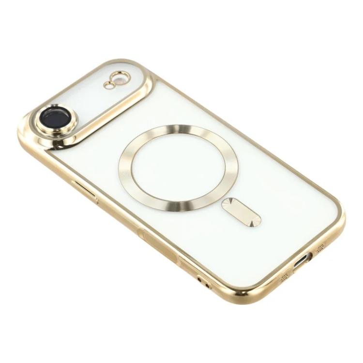 For iPhone Air WANLONFENG CD Magnetic Electroplated TPU Phone Case with Screen Protector