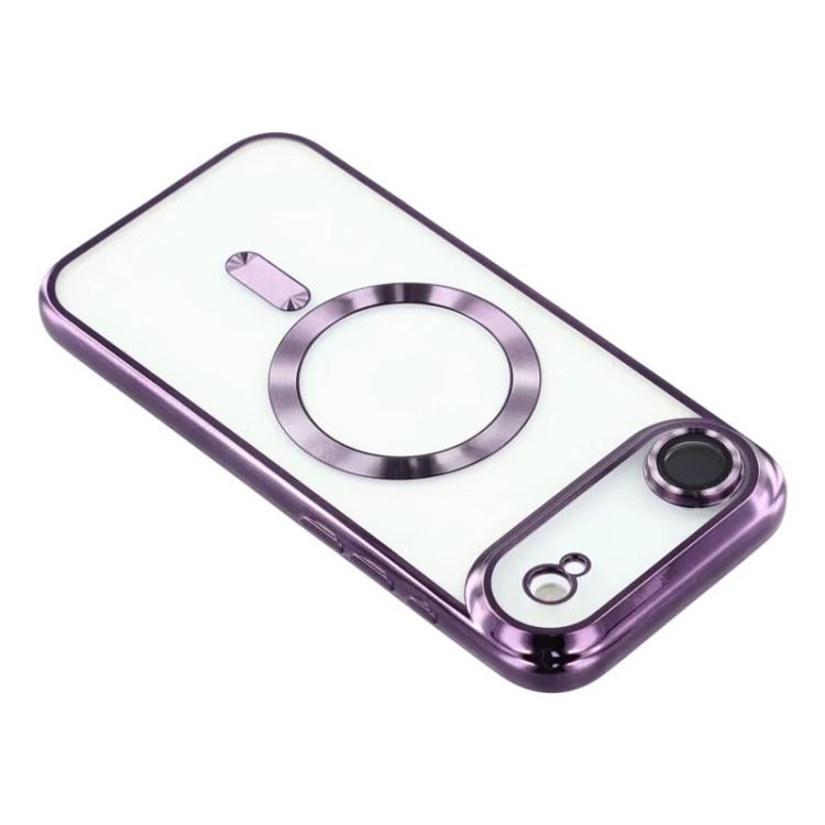 For iPhone Air WANLONFENG CD Magnetic Electroplated TPU Phone Case with Screen Protector