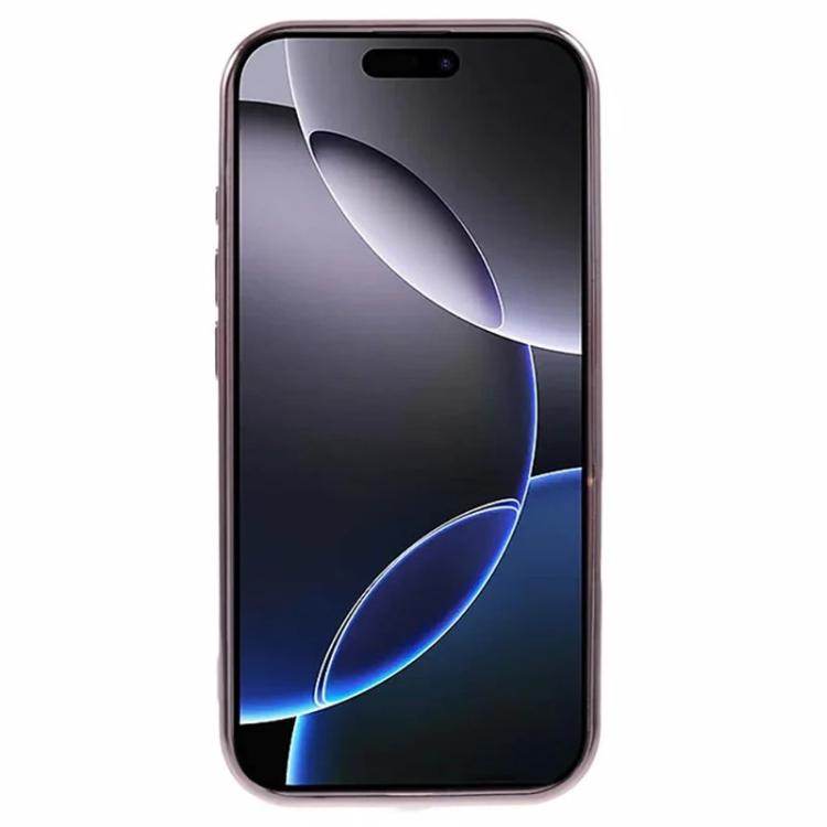 For iPhone 16 Pro WANLONFENG CD Magnetic Electroplated TPU Phone Case with Screen Protector