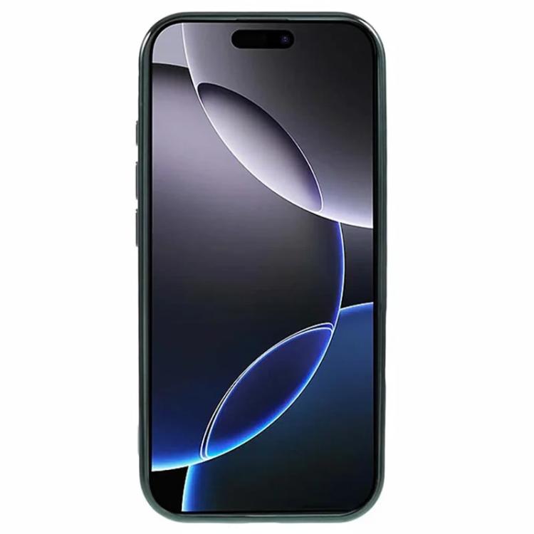 For iPhone 16 Pro WANLONFENG CD Magnetic Electroplated TPU Phone Case with Screen Protector