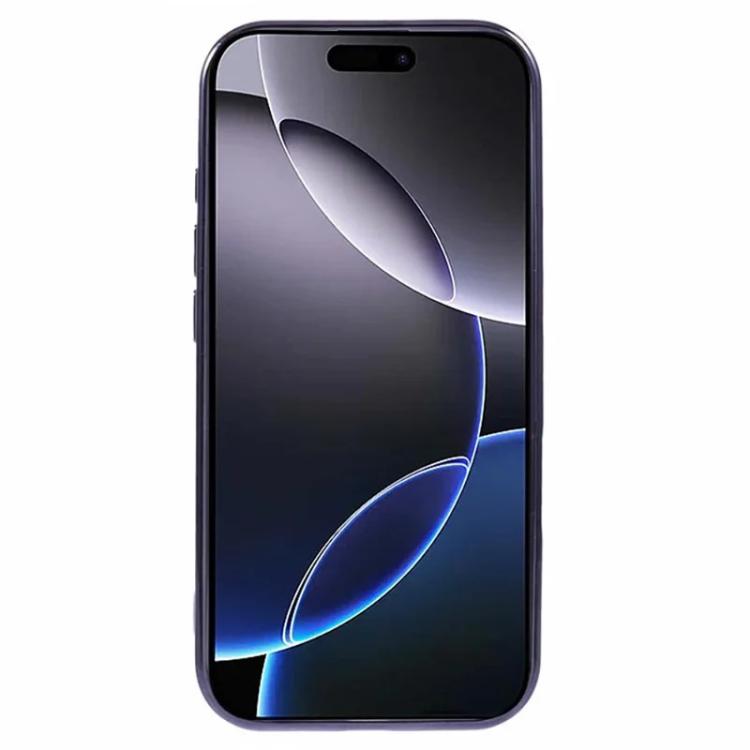For iPhone 16 Pro WANLONFENG CD Magnetic Electroplated TPU Phone Case with Screen Protector