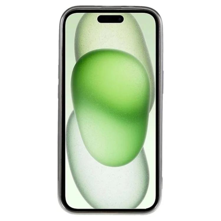 For iPhone 13 WANLONFENG CD Magnetic Electroplated TPU Phone Case with Screen Protector