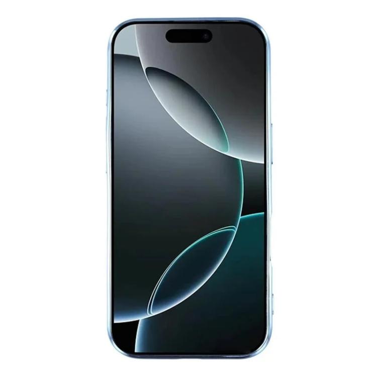For iPhone 17 Pro WANLONFENG CD Magnetic Electroplated TPU Phone Case with 2pcs Screen Films