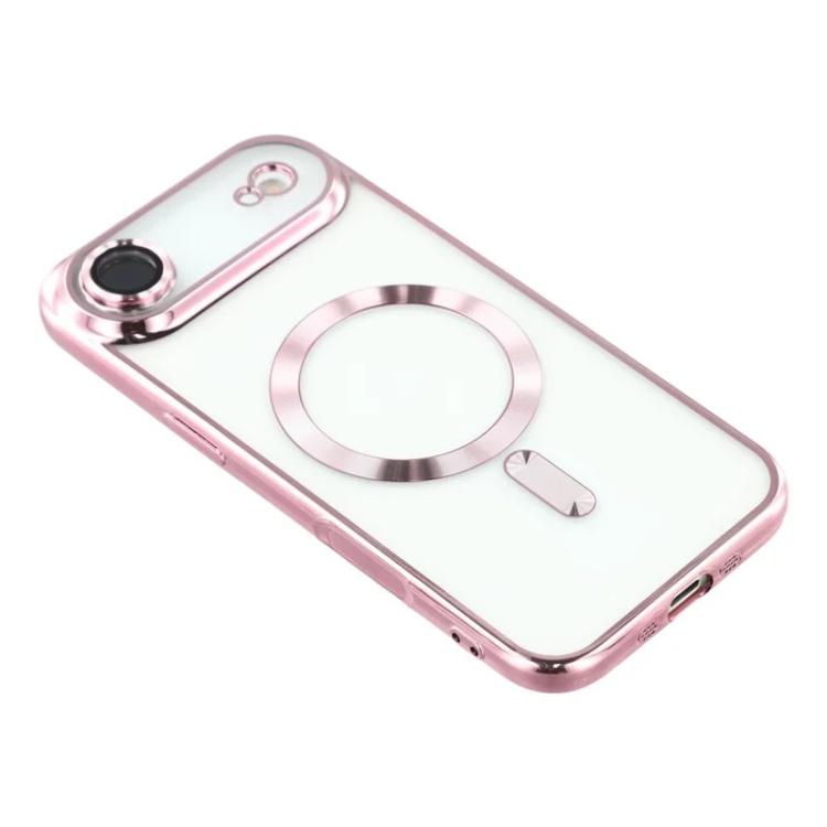 For iPhone Air WANLONFENG CD Magnetic Electroplated TPU Phone Case with 2pcs Screen Films