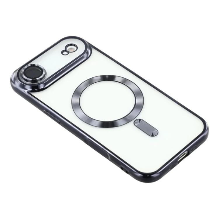 For iPhone Air WANLONFENG CD Magnetic Electroplated TPU Phone Case with 2pcs Screen Films