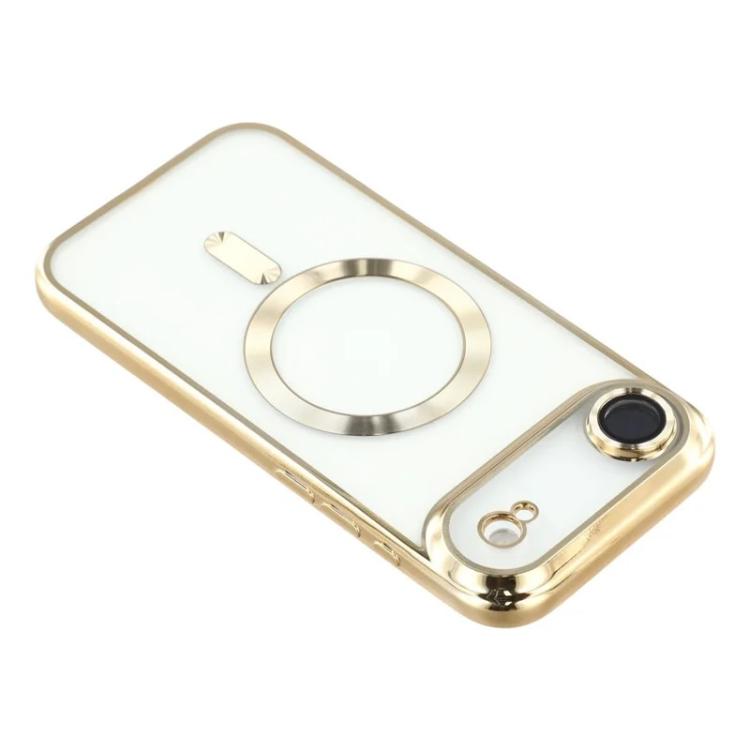 For iPhone Air WANLONFENG CD Magnetic Electroplated TPU Phone Case with 2pcs Screen Films