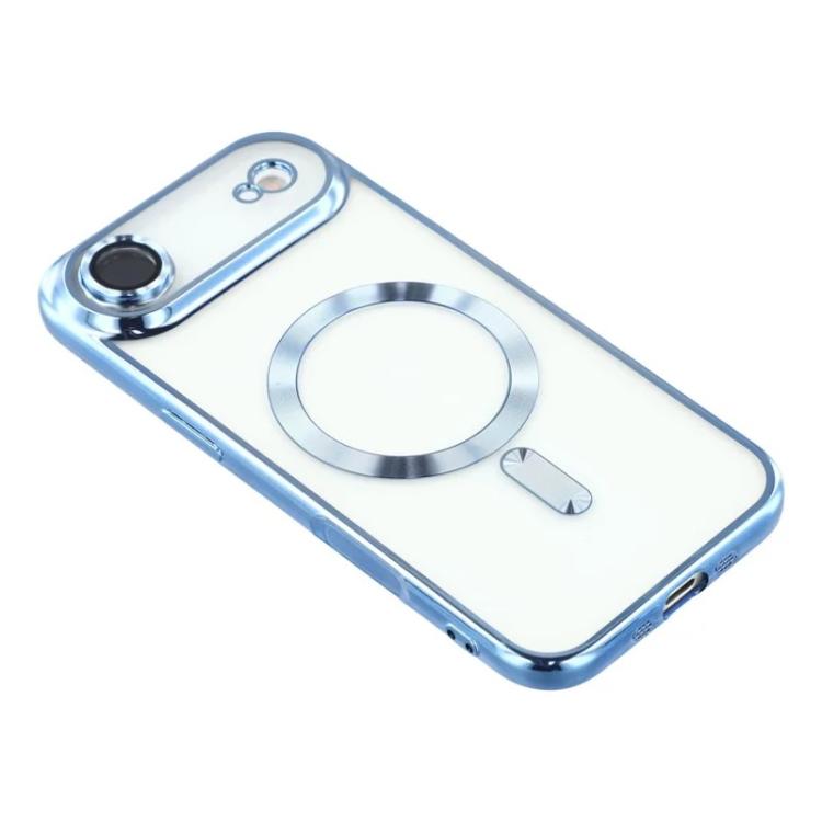 For iPhone Air WANLONFENG CD Magnetic Electroplated TPU Phone Case with 2pcs Screen Films