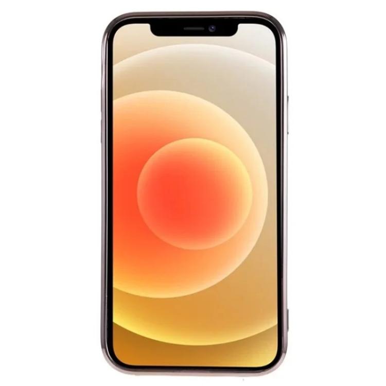 For iPhone 11 WANLONFENG CD Magnetic Electroplated TPU Phone Case with 2pcs Screen Films