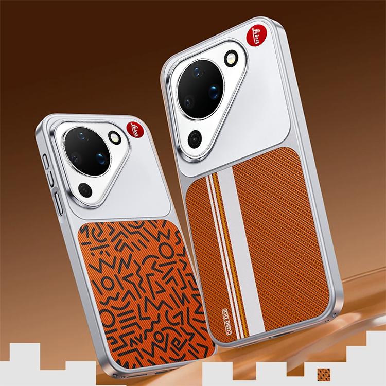 For Huawei Pura 90 5G Flower World Series Leather Magnetic TPU Phone Case