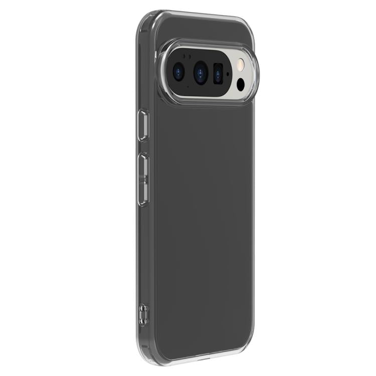 For Google Pixel 10 / 10 Pro LeReach TOC Clear Series Dual-Composite Armor TPU + Acrylic Shockproof Phone Case - Transparent