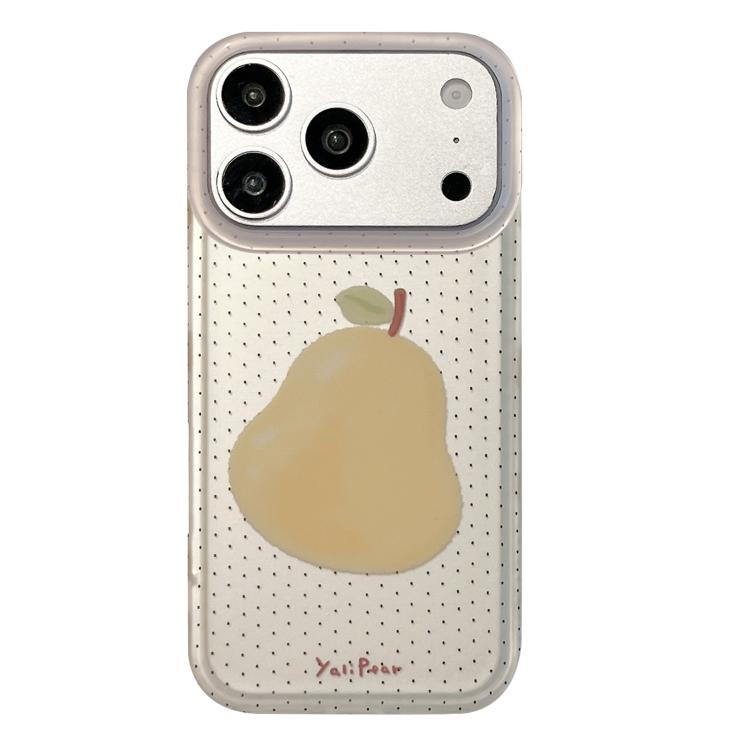 For iPhone 17 Pro Max Frosted Black Polka Dot Full Coverage TPU Phone Case