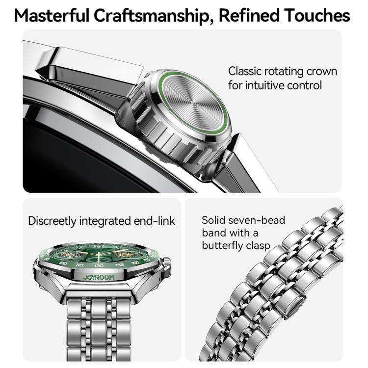 JOYROOM JR-FV2 Pro Venture Series Smart Watch Support Answer / Make Call / Health Monitoring - Green