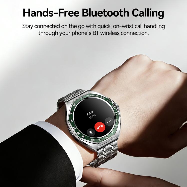 JOYROOM JR-FV2 Pro Venture Series Smart Watch Support Answer / Make Call / Health Monitoring - Green