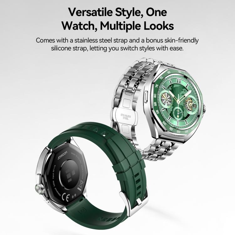 JOYROOM JR-FV2 Pro Venture Series Smart Watch Support Answer / Make Call / Health Monitoring - Green
