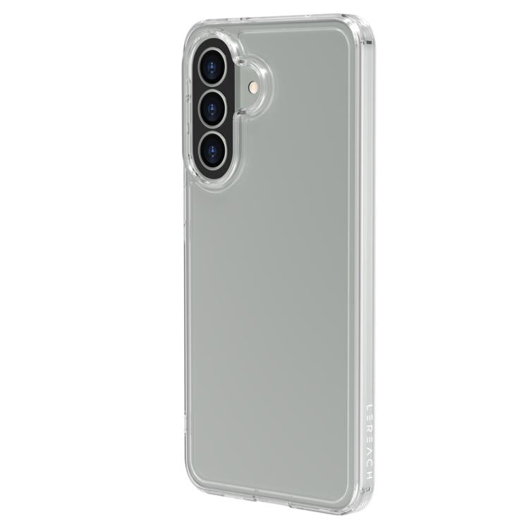 For Galaxy A57 5G LeReach TOC Clear Series Dual-Composite Armor TPU + Acrylic Shockproof Phone Case - Transparent