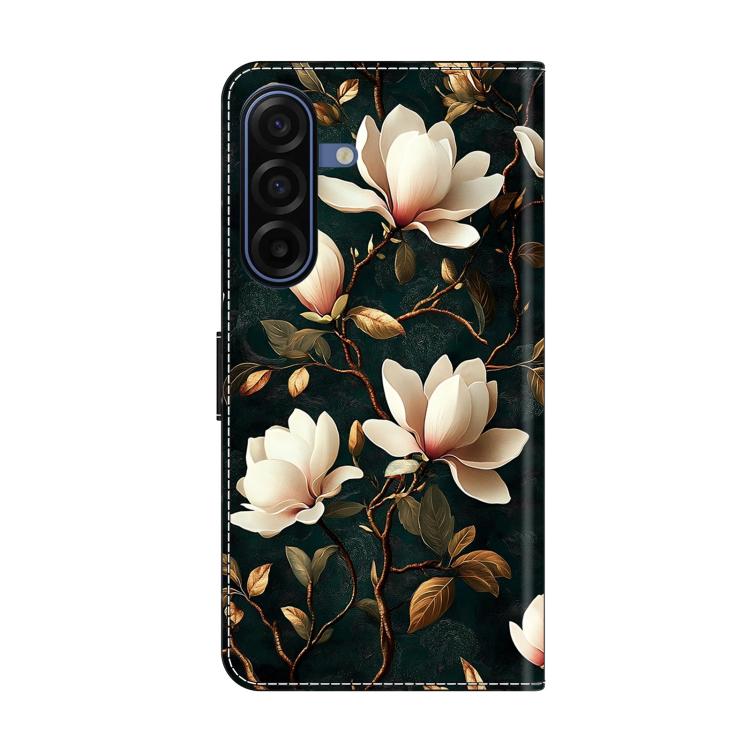 For Galaxy A17 4G/5G Crystal-Like Painted Vegan Leather Phone Case