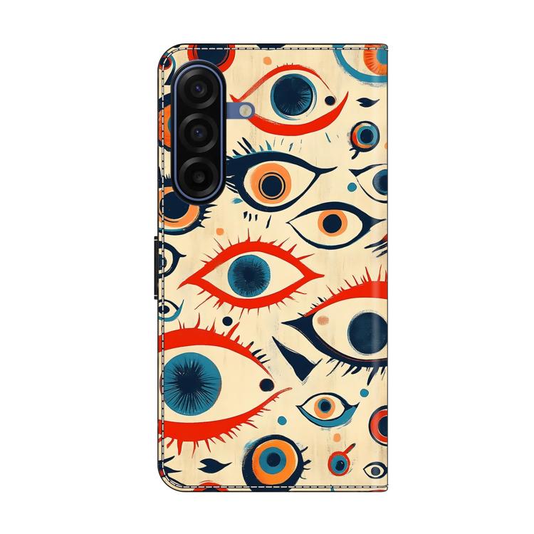 For Galaxy A17 4G/5G Crystal-Like Painted Vegan Leather Phone Case