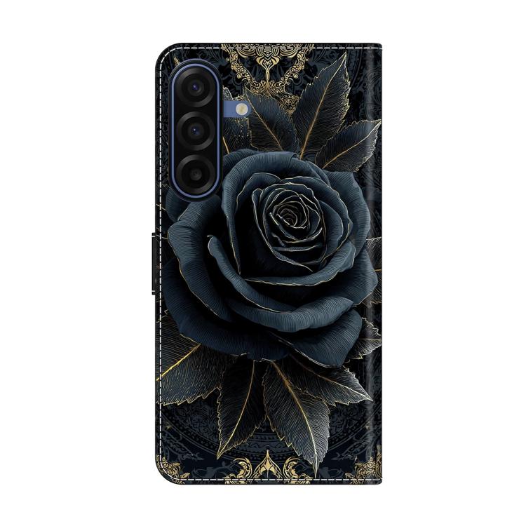 For Galaxy A17 4G/5G Crystal-Like Painted Vegan Leather Phone Case