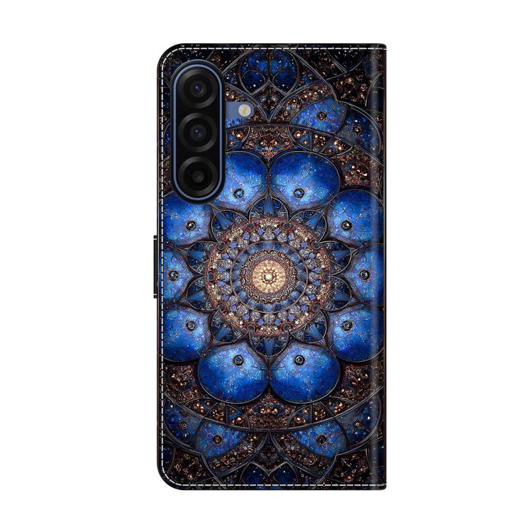 For Galaxy A17 4G/5G Crystal-Like Painted Vegan Leather Phone Case